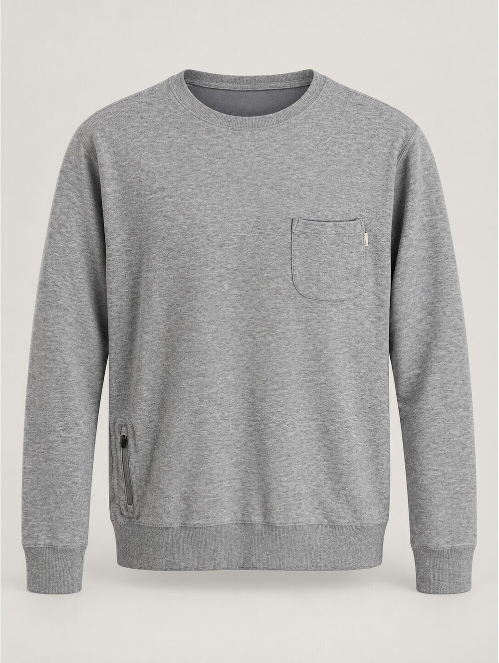 Vuori Men's XL Jeffreys Pullover Gray Pocket Sweatshirt